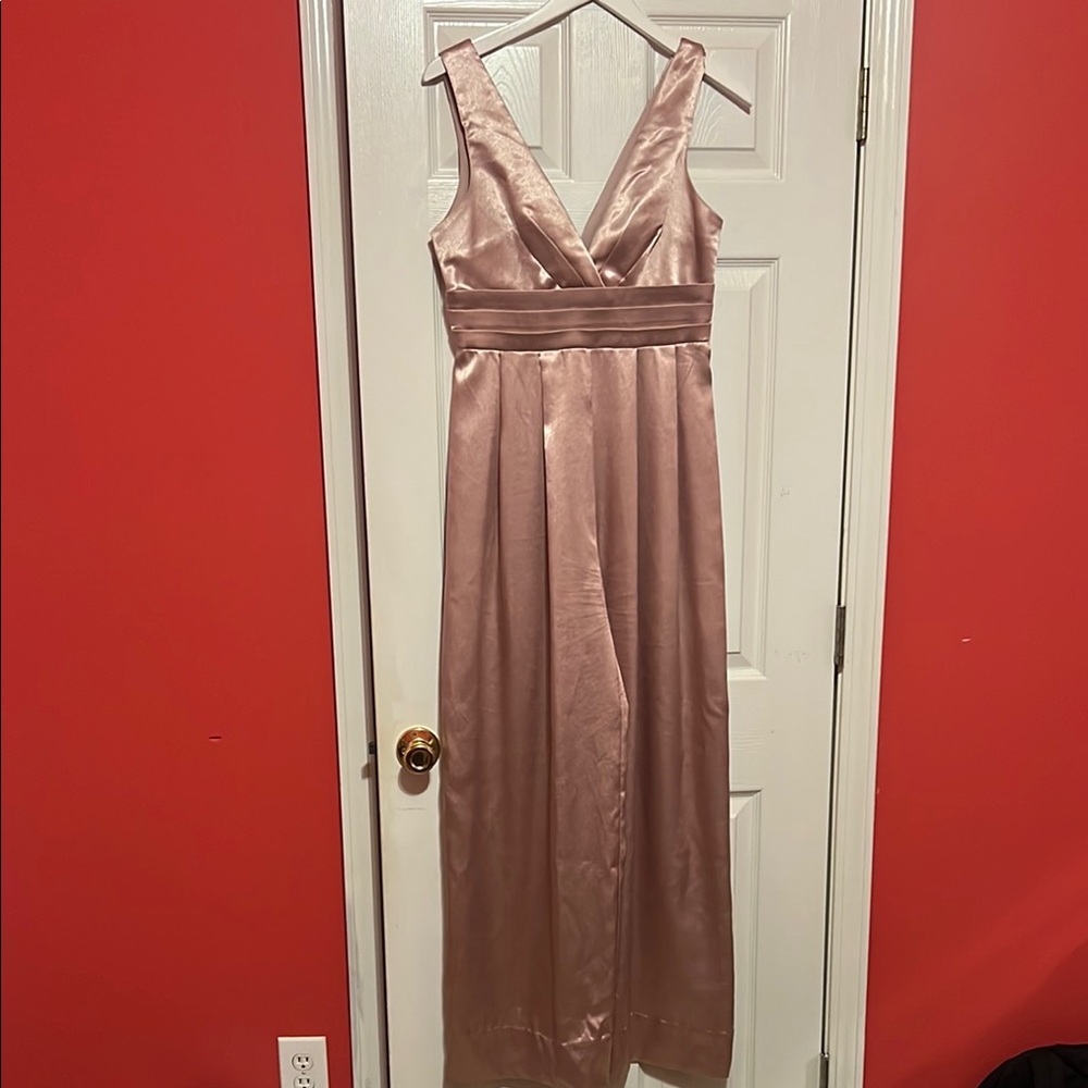 Elegant Pink Jumpsuit